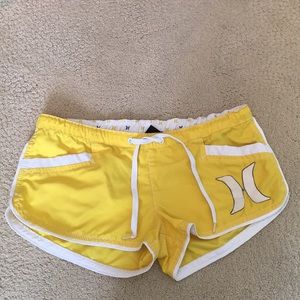 Last Chance DS 🎉 Yellow Hurley Boardshorts